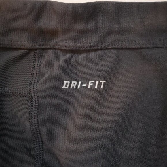 Nike Dri Fit Ladies Dark Grey Full Length Leggings - Picture 5 of 11